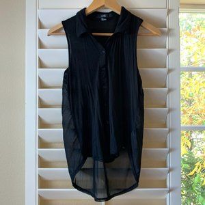 Button Up Soft Collared Blouse